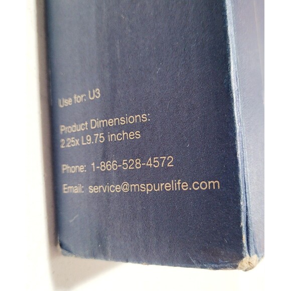 3 Pack Membrane Solutions Water Filter U3F1 Open Box SEALED Filters NEW - Picture 8 of 8